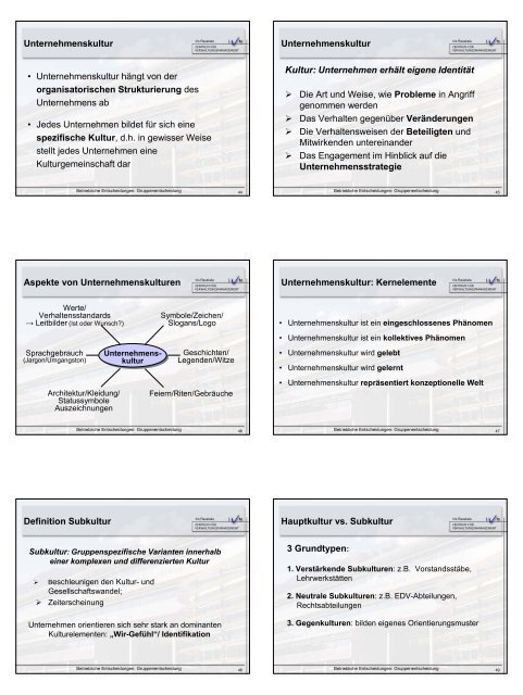 Was sind (soziale) Gruppen? Wann spricht man von Gruppen ...