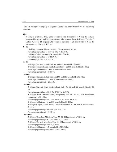 REMEMBRANCE IN TIME - Index of