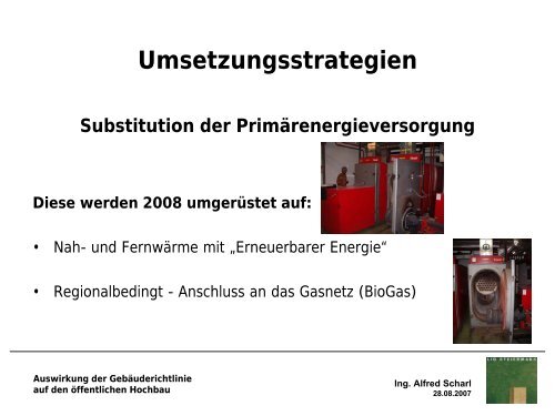 Ing. Scharl: Auswirkung der Gebäuderichtlinie auf den ... - LIG