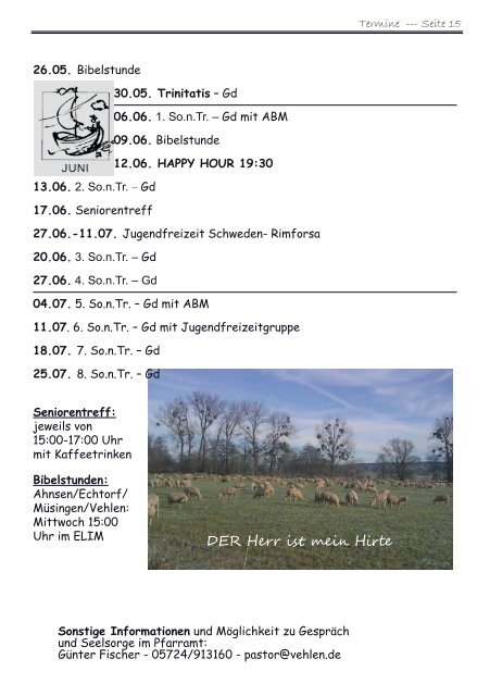 Gbrief 70 Frühjahr 2010