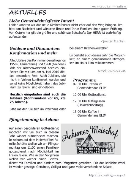 Gbrief 70 Frühjahr 2010