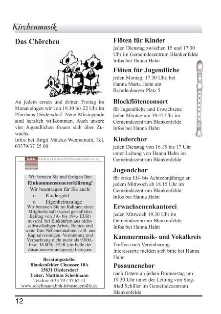 Die Einladung - Evangelischer Kirchenkreis Zossen-Fläming