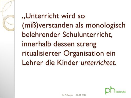 Ausgangslagen und Spannungsfelder im Umgang mit Heterogenität ...