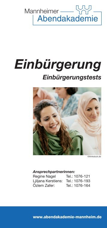 Einbürgerung Einbürgerungstests