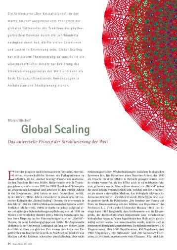 Global Scaling - Hagia Chora Journal
