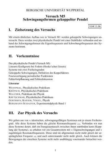 Versuchsanleitung M5 als PDF-Datei (81 kB)