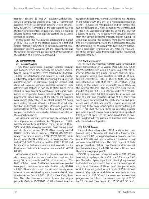 Brazilian Journal of Analytical Chemistry - BRJAC - Brazilian Journal ...