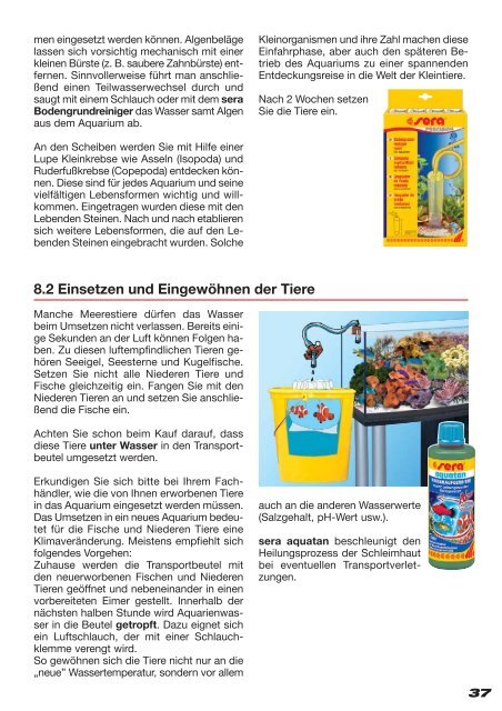 Meerwasseraquarien - sera GmbH