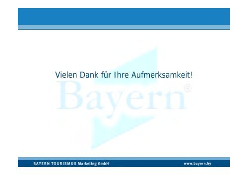 Tourismuskonzept des Landes Bayern – Strategien ... - VCD Bayern