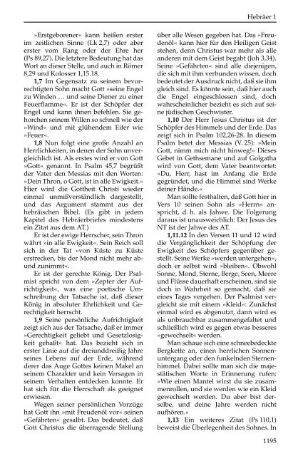 William Macdonald Kommentar Zum Neuen Testament Pdf Hebräer 1 Indem wir den