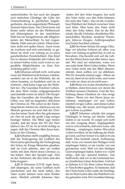 William Macdonald Kommentar Zum Neuen Testament Pdf 1. Johannes 2 unterscheid