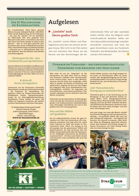 Download der "Liselotte" - Ausgabe Frühjahr 2011 als PDF