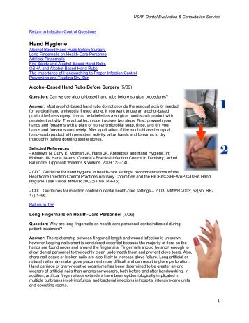 Hand Hygiene