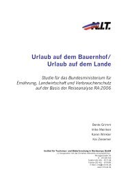 Studie Urlaub auf dem Bauernhof / Urlaub auf dem Lande - DSFT ...