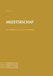 MEESTERSCHAP - Cinop