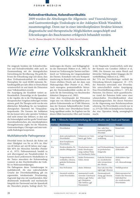 Wie eine Volkskrankheit