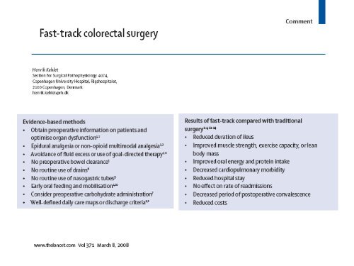 Preoperative Bowel Cleansing in Elective Colorectal Surgery