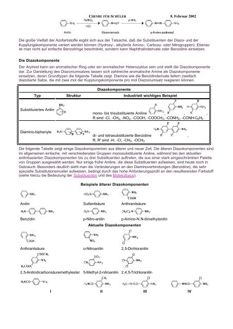 Synthetische organische Farbstoffe Chinone - Technische ...