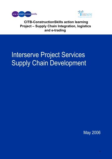 Interserve Project Services Supply Chain Development