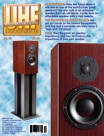 LOUDSPEAKERS: Does the Totem Mani-2 still rate as one of the ...