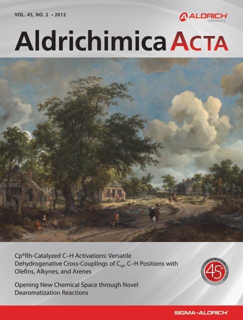 Aldrichchimica Acta Vol. 45, No.2 - Sigma-Aldrich