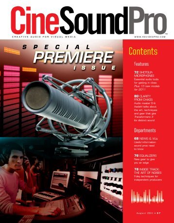 CineSoundPro - Creative Sales Resource Inc.