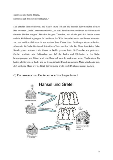 Geister - Materialien zu Hänsel und Gretel - Märchenpädagogik