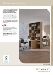 Melamine & Laminate Boards - Timbmet