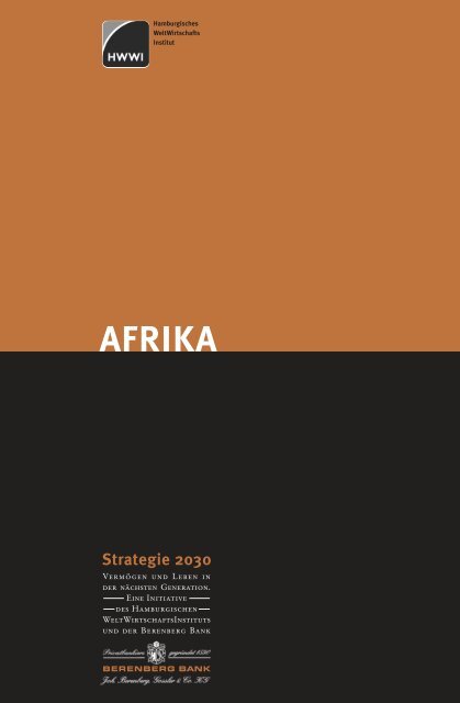 Afrika: Strategie 2030 - HWWI