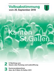 Volksabstimmung vom 26. September 2010 - Politische Rechte im ...