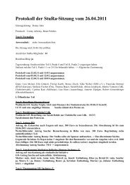 Protokoll der Sturasitzung vom 04 - StuRa Chemnitz