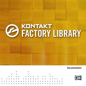 Kontakt Factory Library Documentation English - Get a Free Blog