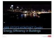 ABB STOTZ-KONTAKT GmbH Energy Efficiency in Buildings