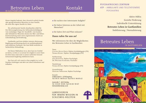 Kontakt Betreutes Leben Betreutes Leben - Landesverein für Innere ...