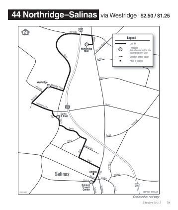 44 Northridge–Salinas - Monterey-Salinas Transit