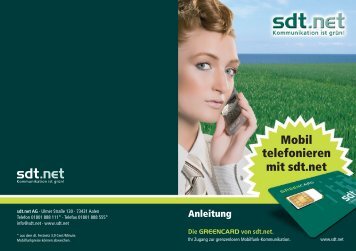 GREENCARD Anleitung - SDT.Net