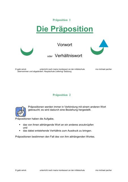 Kennenlernen präposition