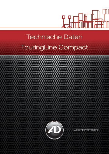 Technische Daten TouringLine Compact - AD-Systems