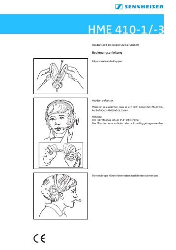 HME 410-1/-3 - Sennheiser