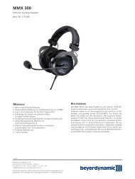 MMX 300 - Beyerdynamic