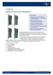 12 DXI 02 Digitale Zentralenverbindungskarte - Industronic