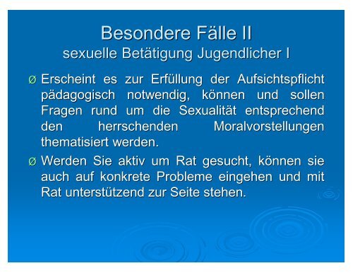 Aufsichtspflicht bei der Kinder- und Jugendbetreuung