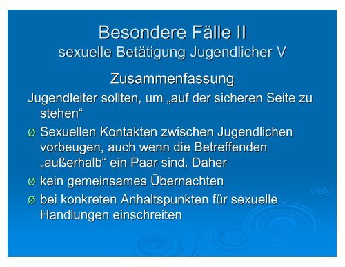 Aufsichtspflicht bei der Kinder- und Jugendbetreuung