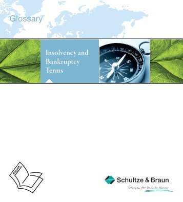 Glossary - Schultze & Braun GmbH