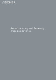 Restrukturierung und Sanierung: Wege aus der Krise