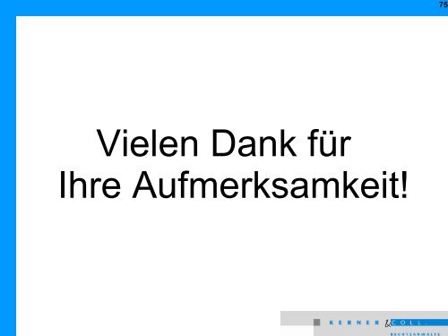 Arbeitsrechtliche Aspekte in der Insolvenz - Institut für Insolvenzrecht