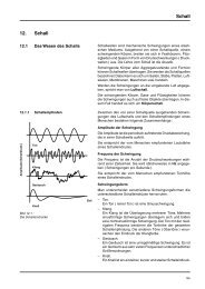 Schall 12. Schall - Drucklufttechnik