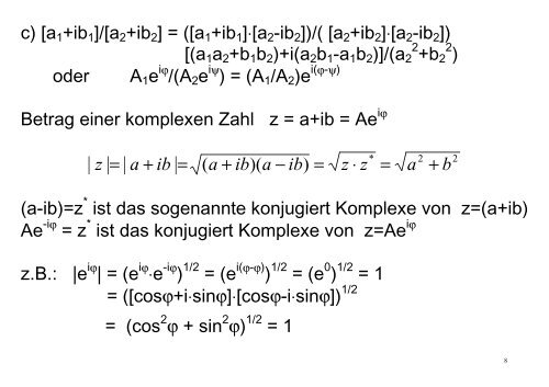 Schwingungen, Wellen, Akustik