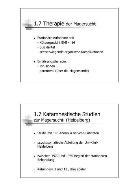 Magersucht und Bulimie - Vernetzungsgruppe Essstörungen Aargau