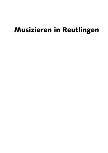 Musizieren in Reutlingen - Stadtbibliothek Reutlingen